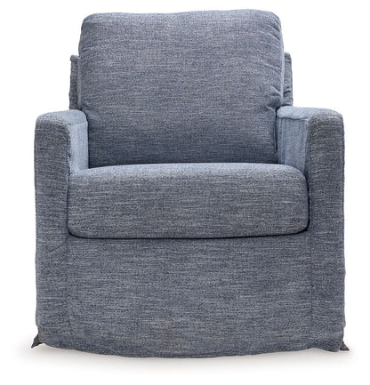 Nenana Next - gen Nuvella - Swivel Glider Accent Chair - Hornell Furniture Outlet