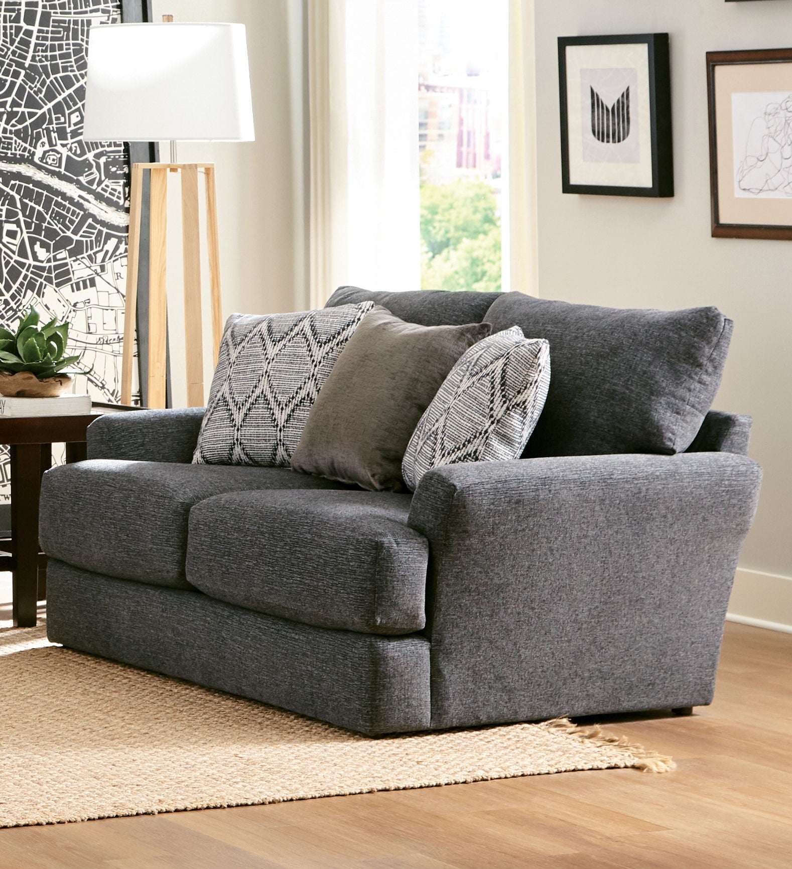 Howell - Loveseat - Hornell Furniture Outlet