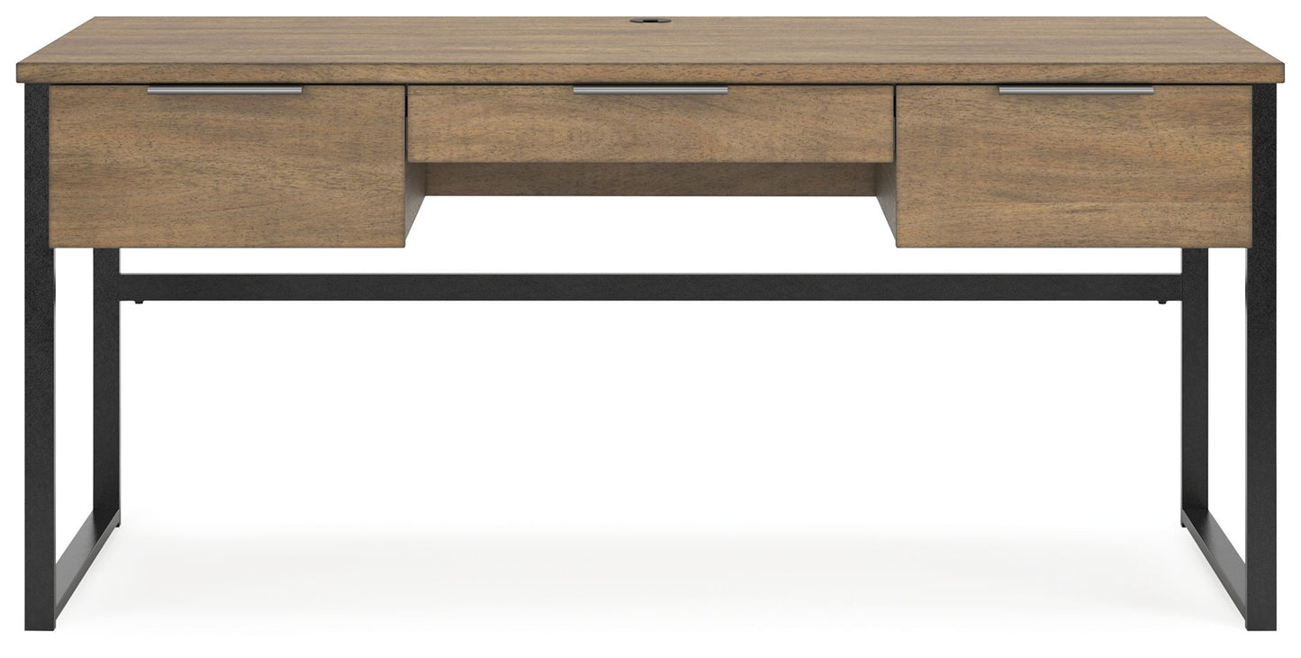 Montia - Light Brown - Home Office Desk - Hornell Furniture Outlet