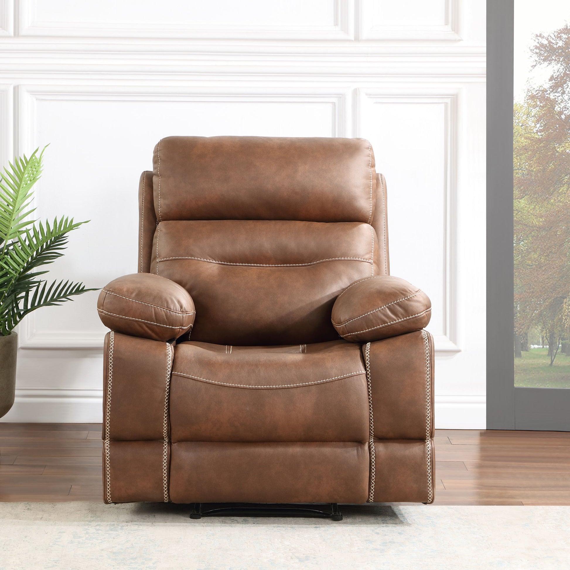 Rudger - Manual Recliner Chair - Hornell Furniture Outlet