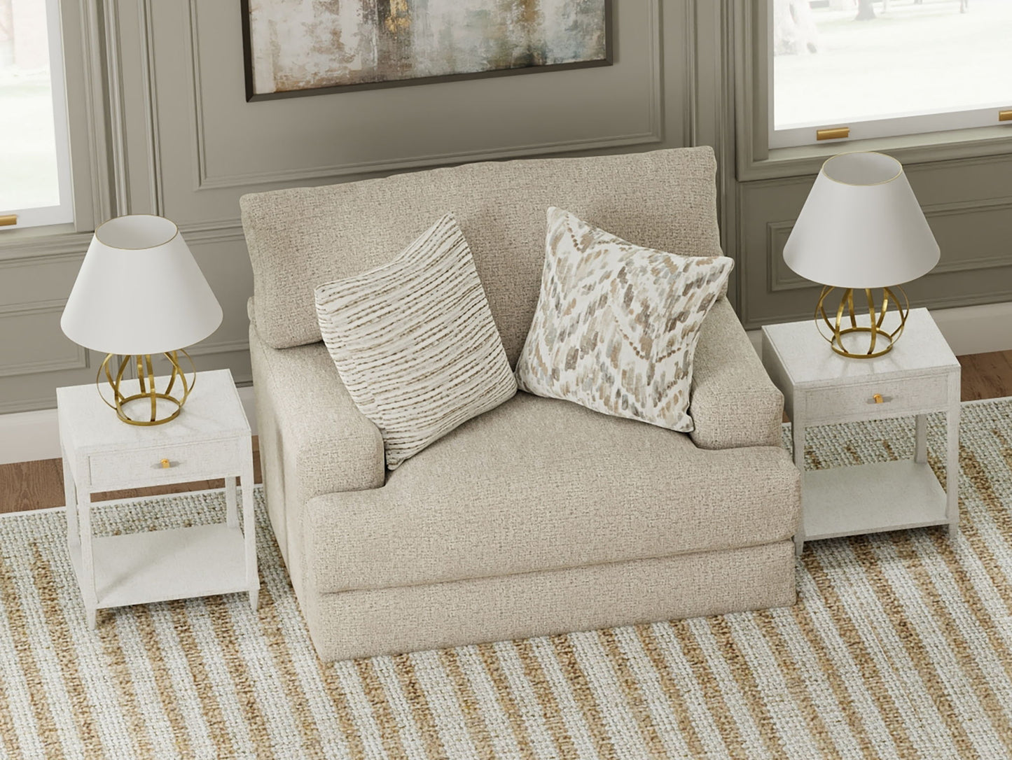 Brett - Chair 1/2 - Hornell Furniture Outlet