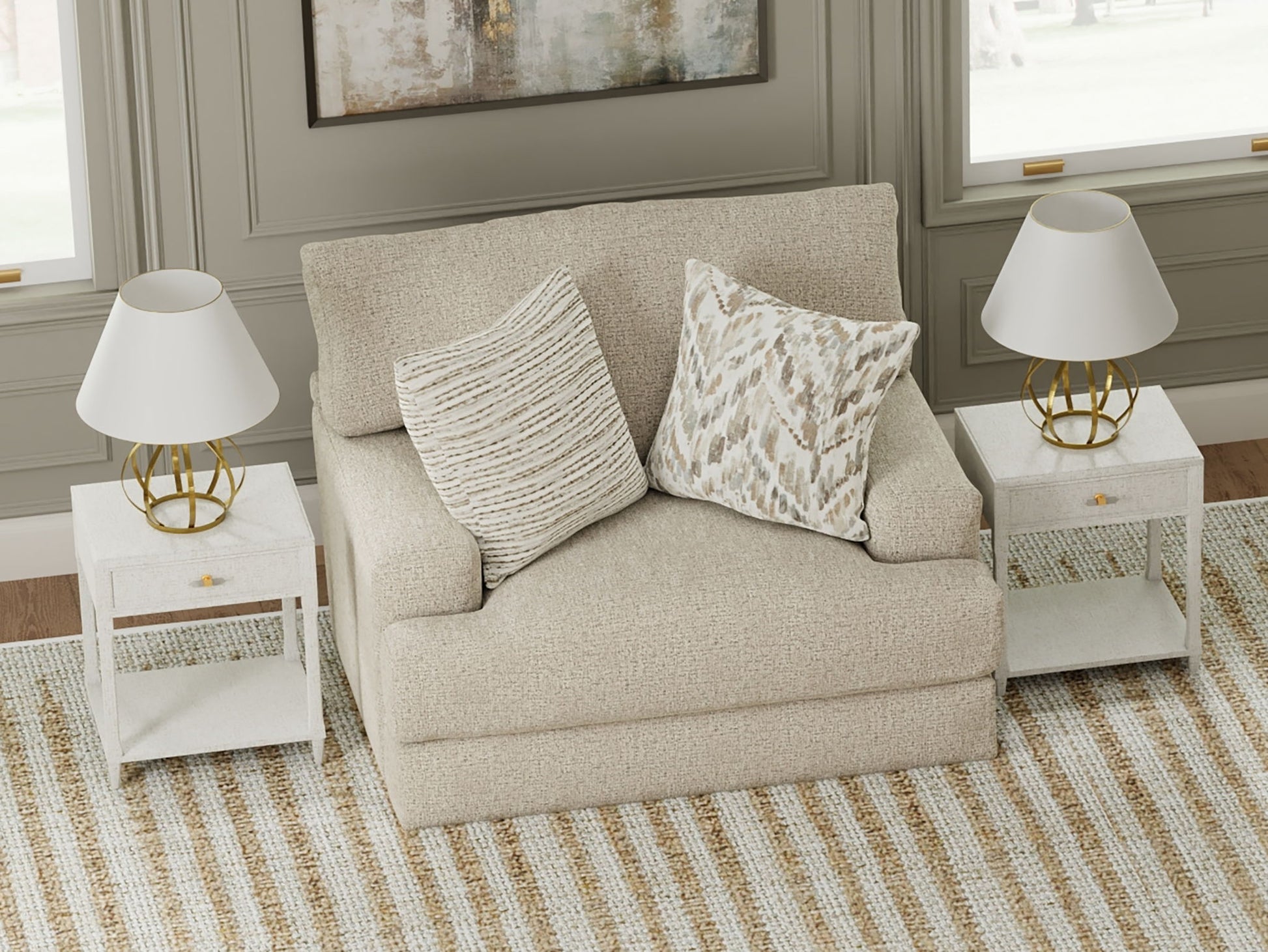 Brett - Chair 1/2 - Hornell Furniture Outlet