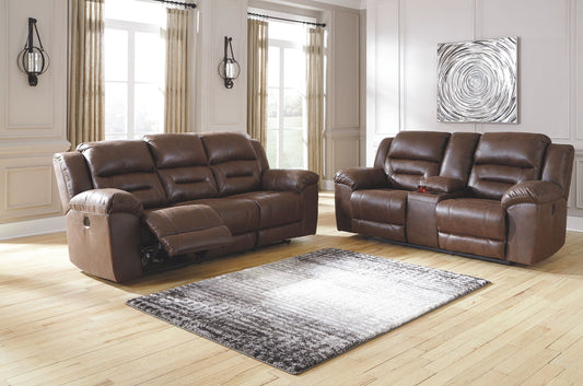Stoneland - Reclining Living Room Set - Hornell Furniture Outlet