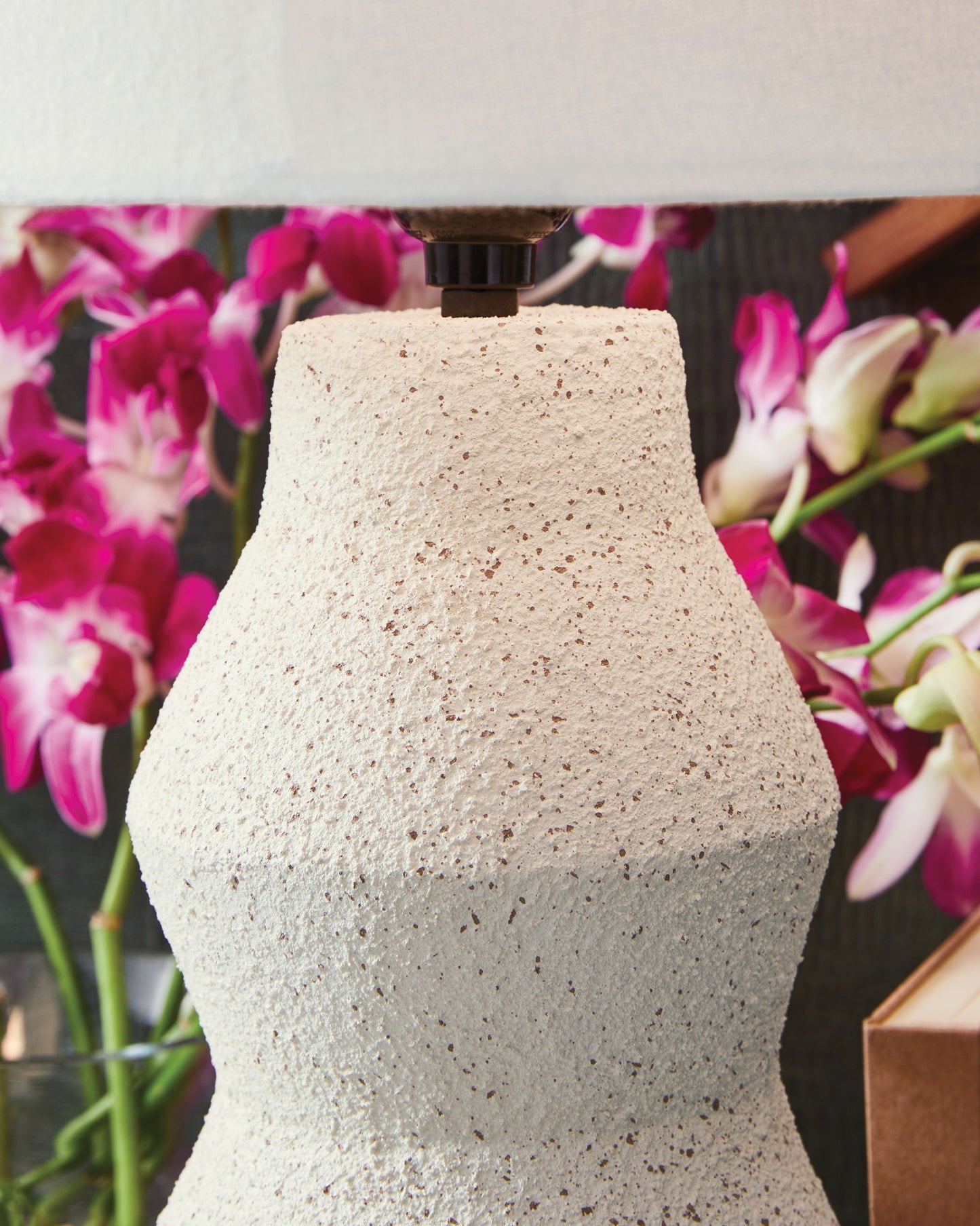 Dawthorne - Cream - Paper Table Lamp - Hornell Furniture Outlet