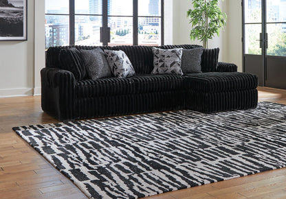 Midnight - Madness - Sectional Set - Hornell Furniture Outlet