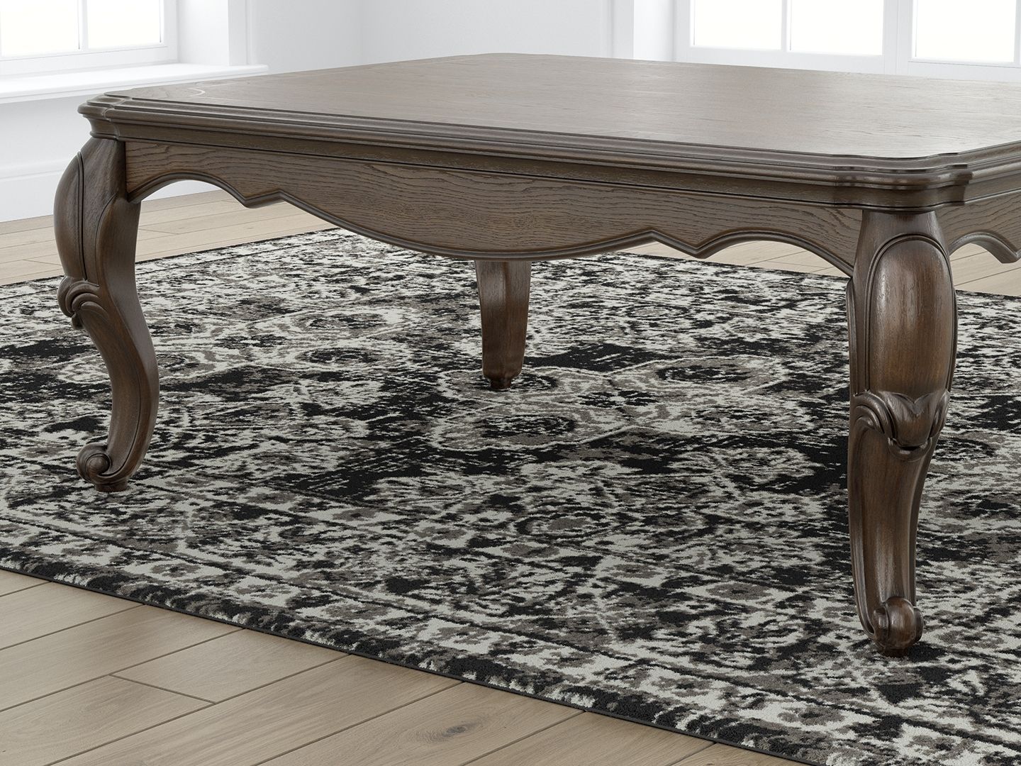Maylee - Table With Cabriole Legs - Hornell Furniture Outlet