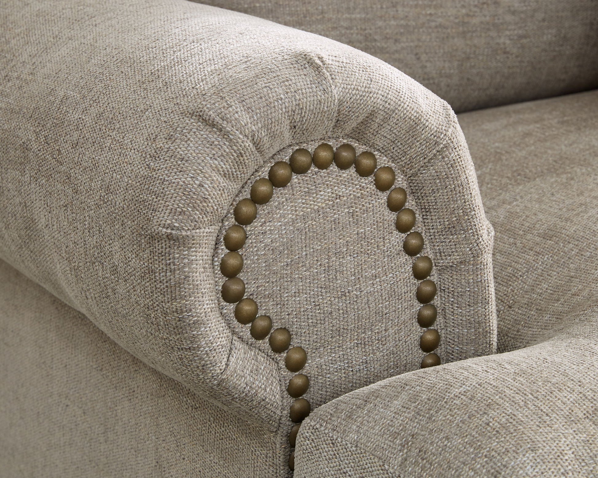 Galemore - Quarry - Loveseat - Hornell Furniture Outlet
