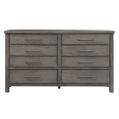 Modern Farmhouse - 8 Drawer Dresser - Hornell Furniture Outlet
