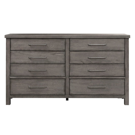 Modern Farmhouse - 8 Drawer Dresser - Hornell Furniture Outlet