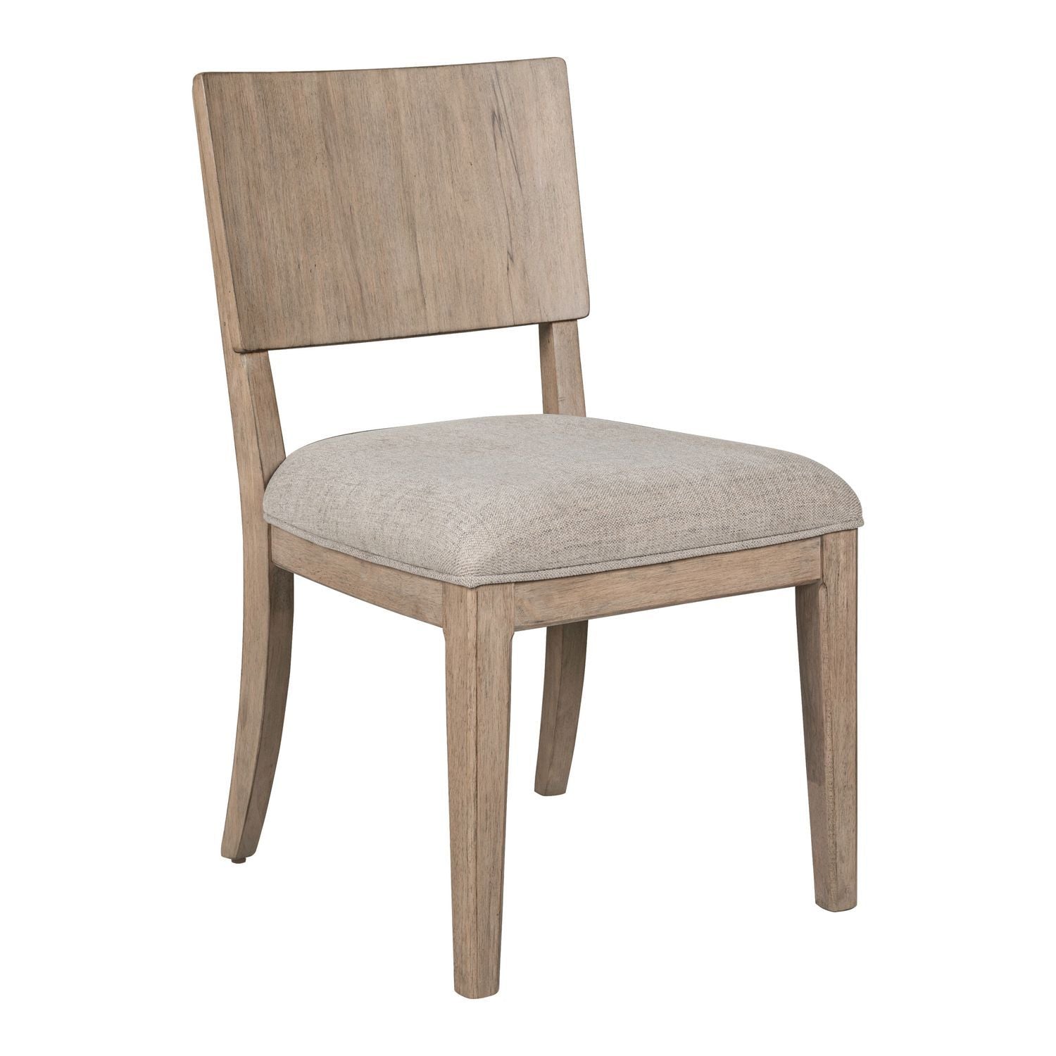 Proximity Place - Panel Back Side Chair (RTA) - Brown - Hornell Furniture Outlet