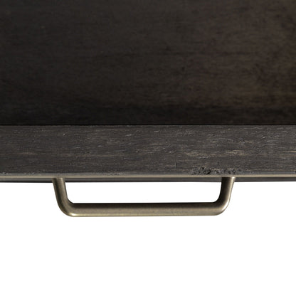 Mill Creek - Drawer End Table - Dark Brown - Hornell Furniture Outlet