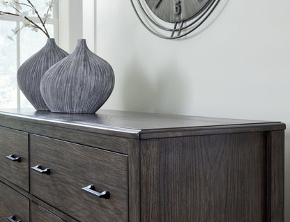 Montillan - Grayish Brown - Dresser - Hornell Furniture Outlet