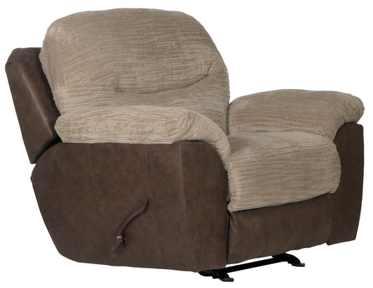 McMahon - Glider Recliner - Bark - Hornell Furniture Outlet