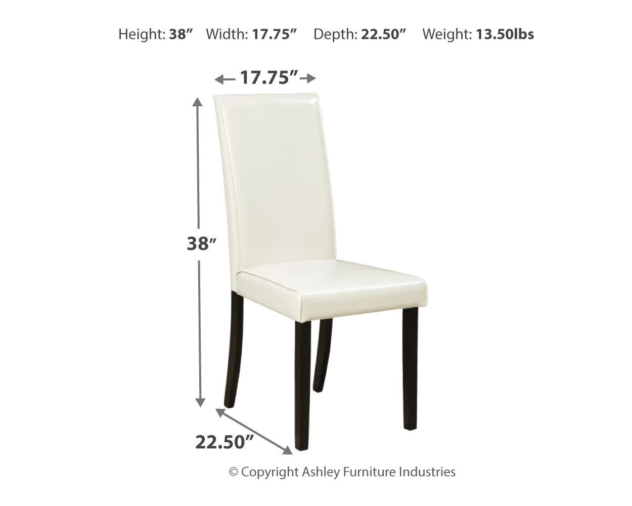 Kimonte - Dining Side Chair - Hornell Furniture Outlet