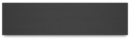 Cayberry - Black - TV Stand With Fireplace - Hornell Furniture Outlet