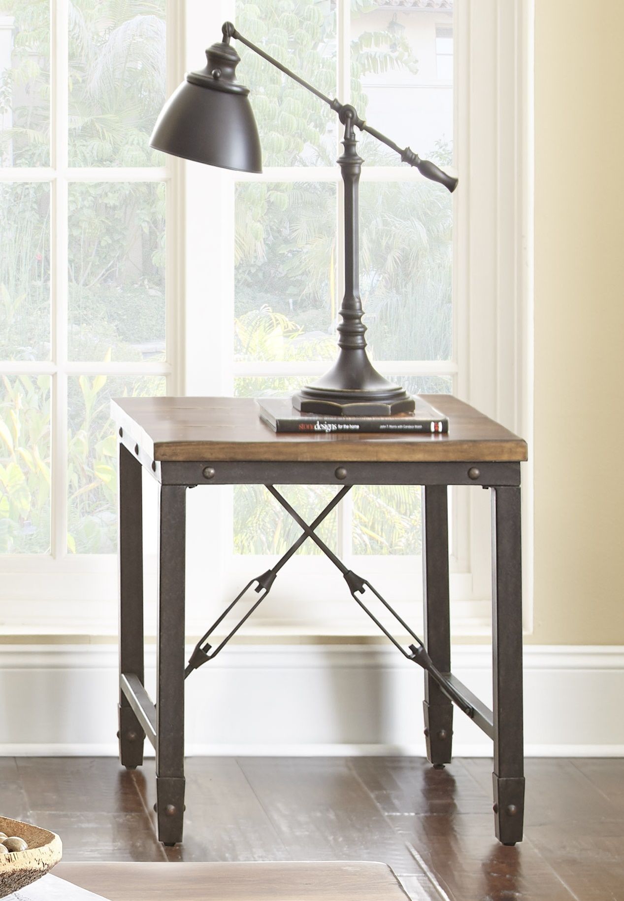 Ashford - End Table - Brown - Hornell Furniture Outlet