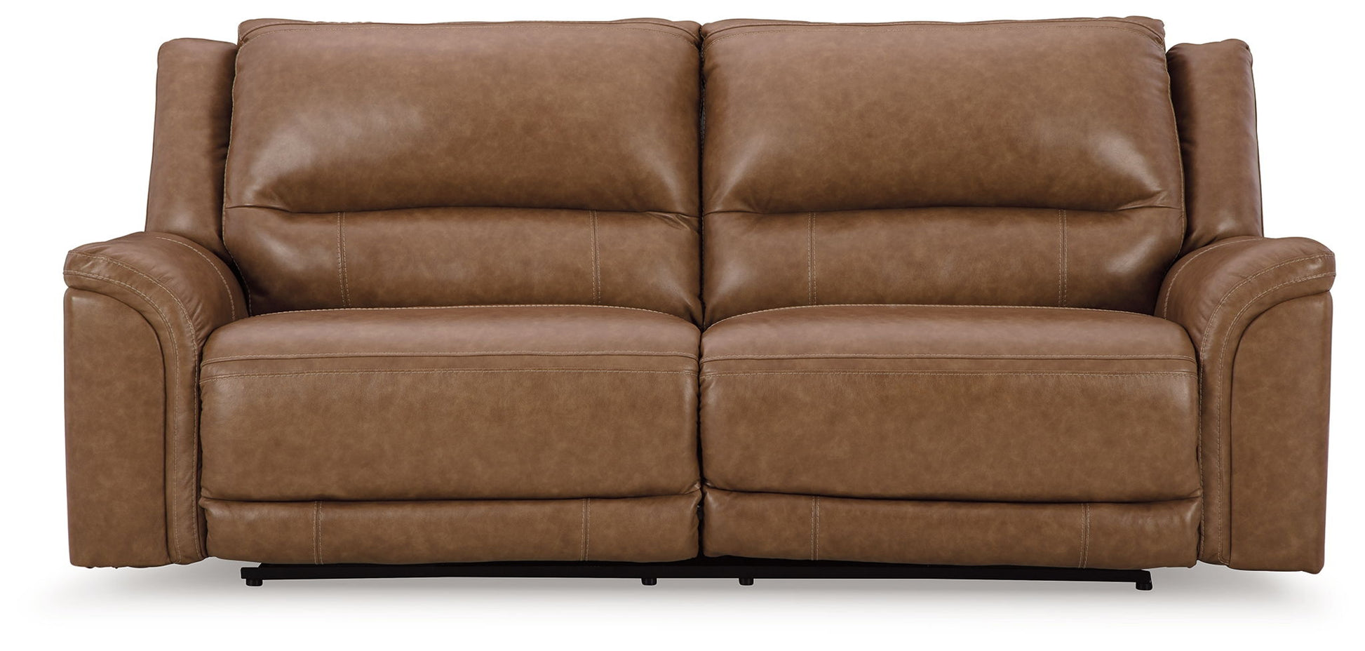 Trasimeno - Caramel - 2 Seat Pwr Rec Sofa Adj Headrest - Hornell Furniture Outlet