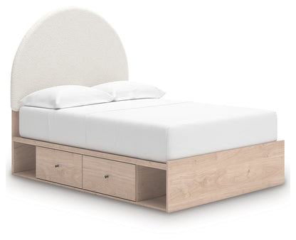 Arloster - Upholstered Panel Bed - Hornell Furniture Outlet