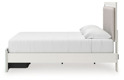 Zuraleus - Upholstered Panel Platform Storage Bed - Hornell Furniture Outlet
