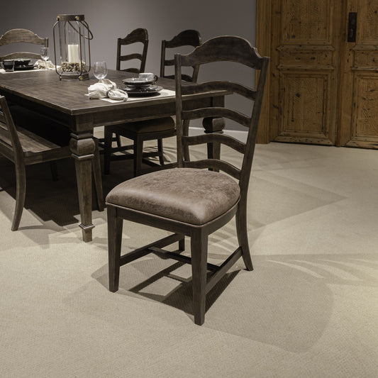 Paradise Valley - Upholstered Ladder Back Chair (RTA) - Hornell Furniture Outlet
