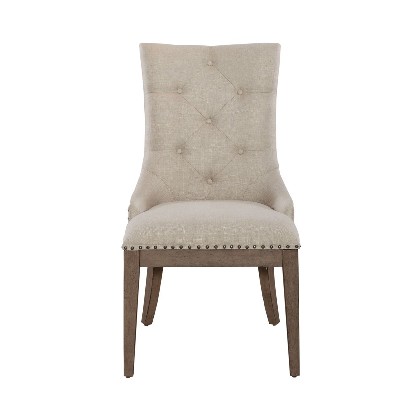 Americana Farmhouse - Upholstered Shelter Side Chair - Hornell Furniture Outlet