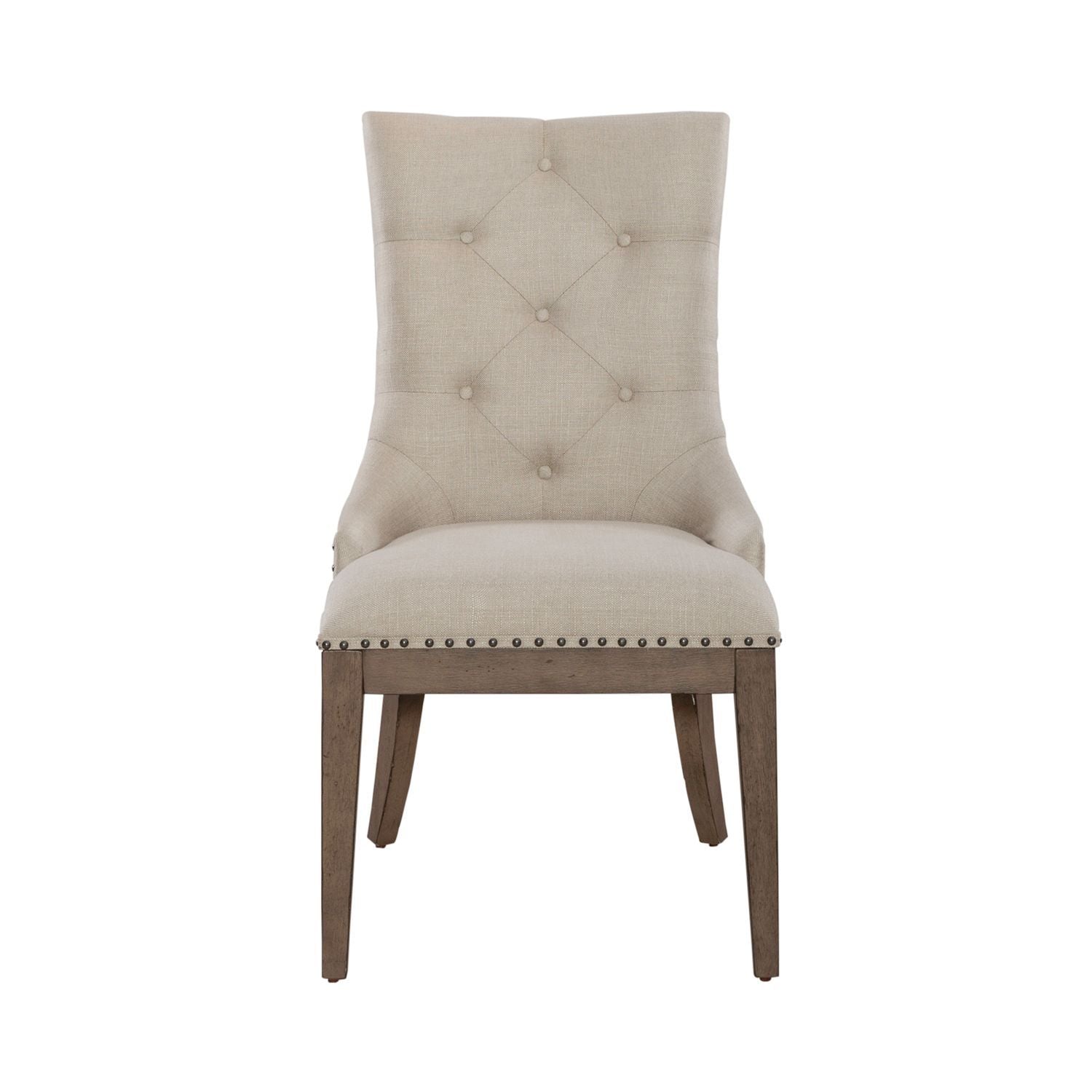 Americana Farmhouse - Upholstered Shelter Side Chair - Hornell Furniture Outlet