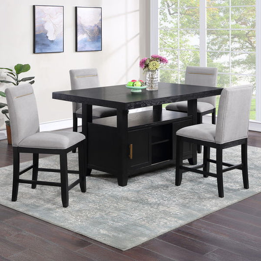 Yves - Counter Height Dining Room Set - Hornell Furniture Outlet