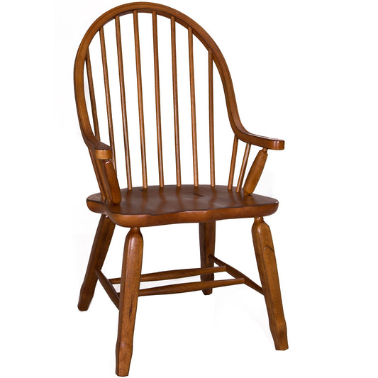 Treasures - Bow Back Arm Chair - Hornell Furniture Outlet