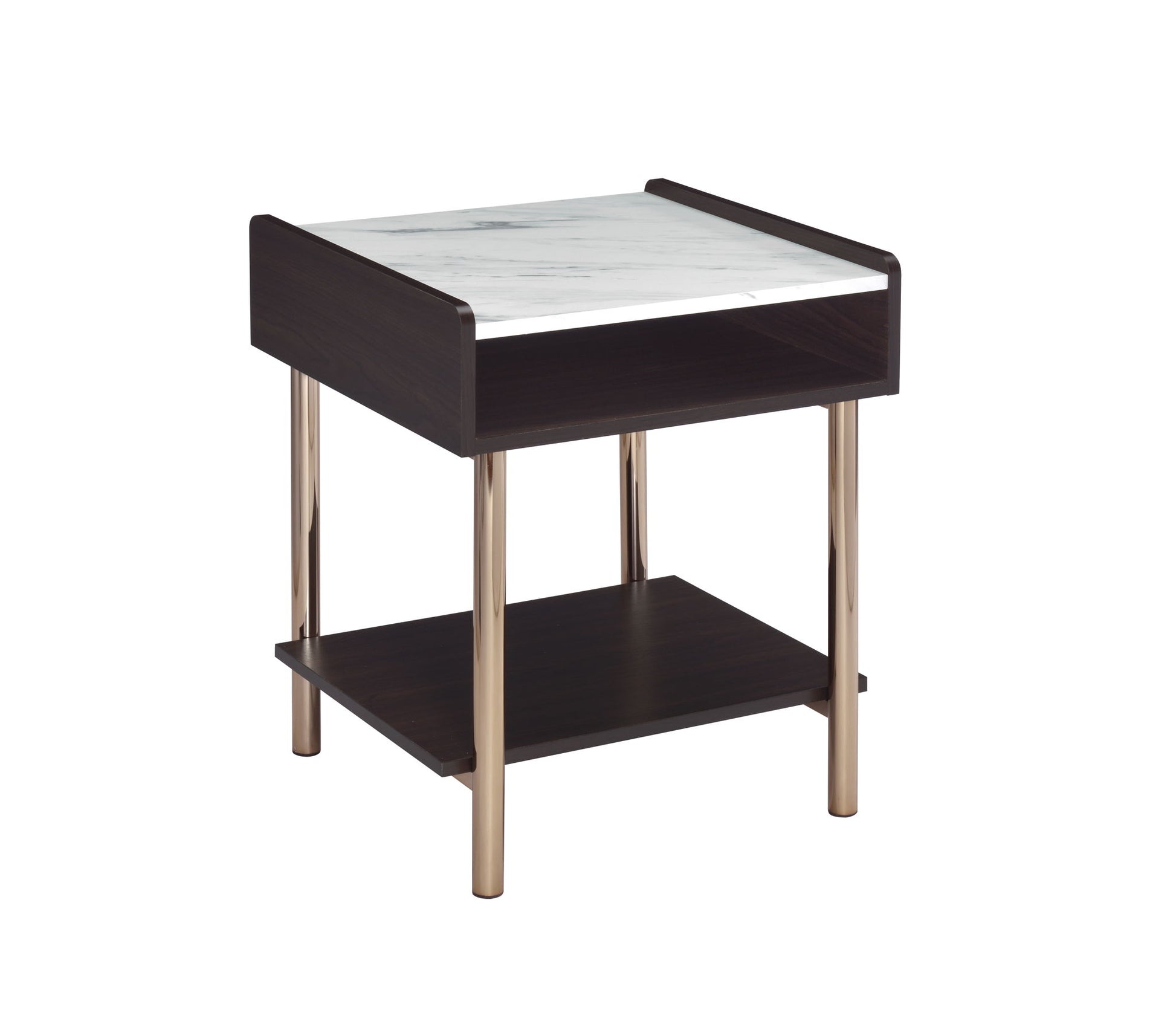 Carrie - End Table - Brown - Hornell Furniture Outlet