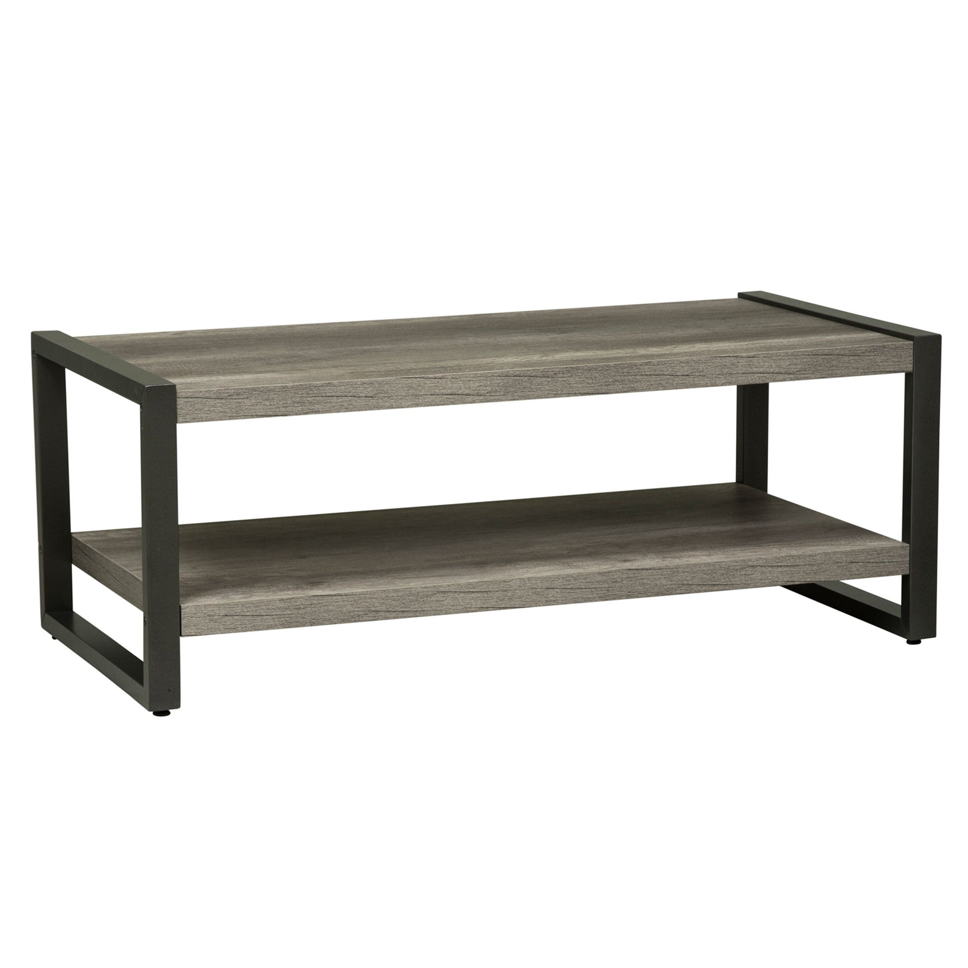 Tanners Creek - 3 Piece Table Set - Dark Gray - Hornell Furniture Outlet
