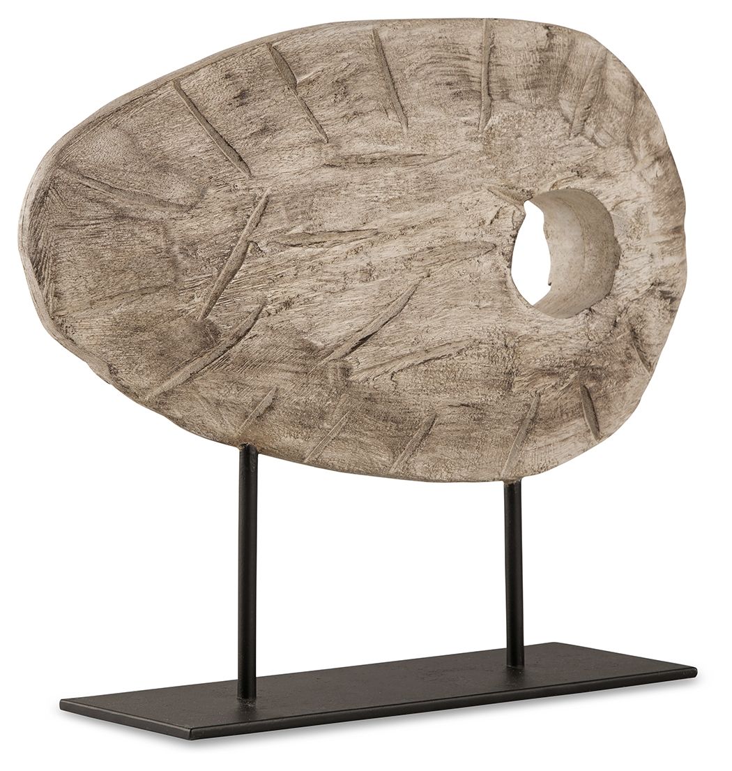 Dashburn - Antique White / Black - Sculpture - Hornell Furniture Outlet