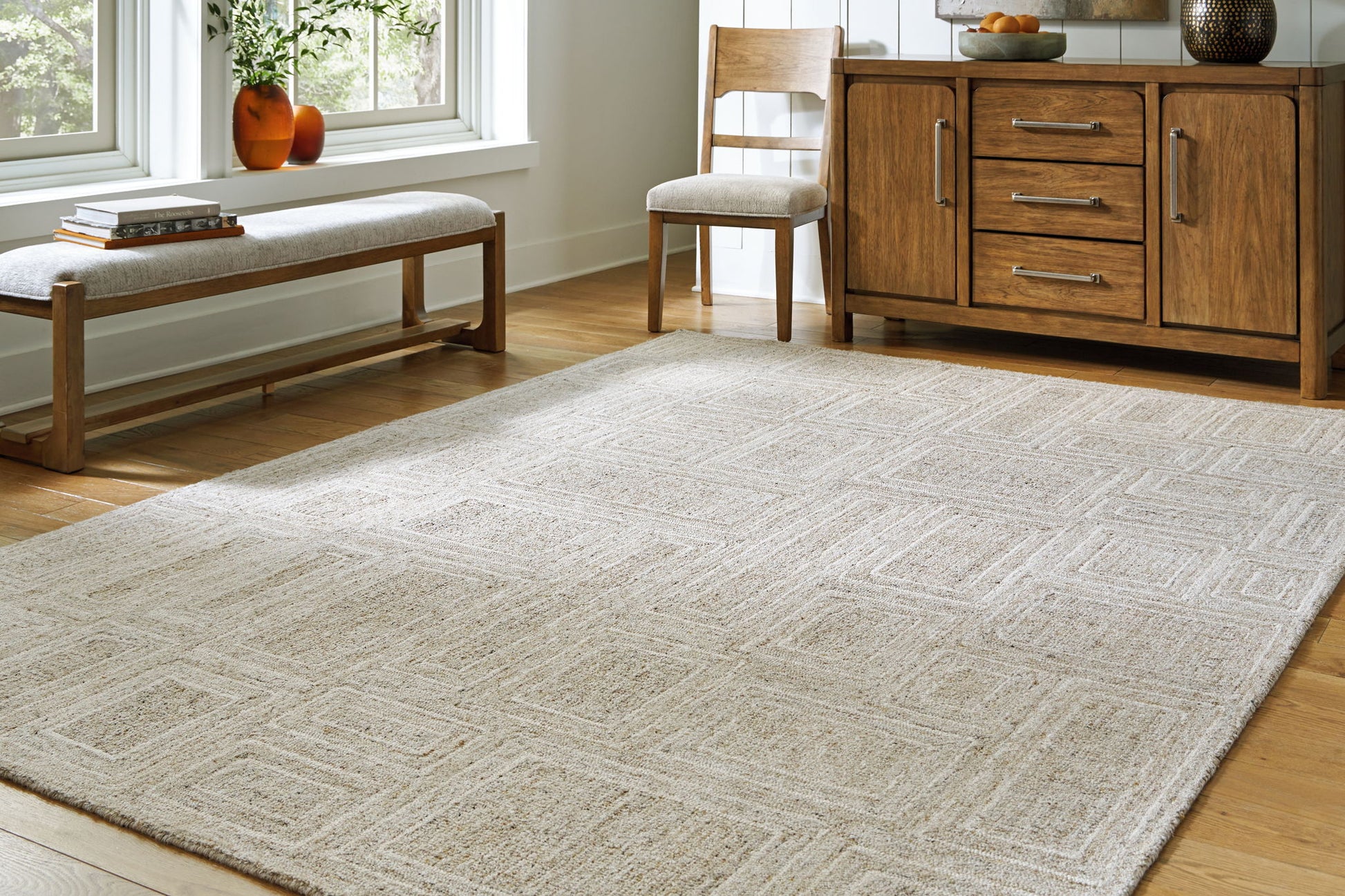 Brickburgh - Area Rug - Hornell Furniture Outlet