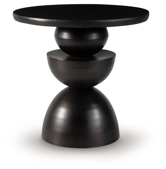 Kurtson - Bronze Finish - Accent Table - Hornell Furniture Outlet