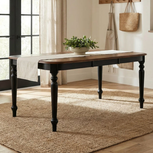Carolina Crossing - Leg Table - Hornell Furniture Outlet