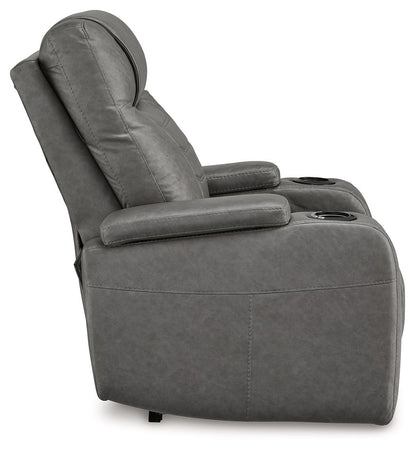Schooner Rocks - Power Recliner / Adj Headrest - Hornell Furniture Outlet