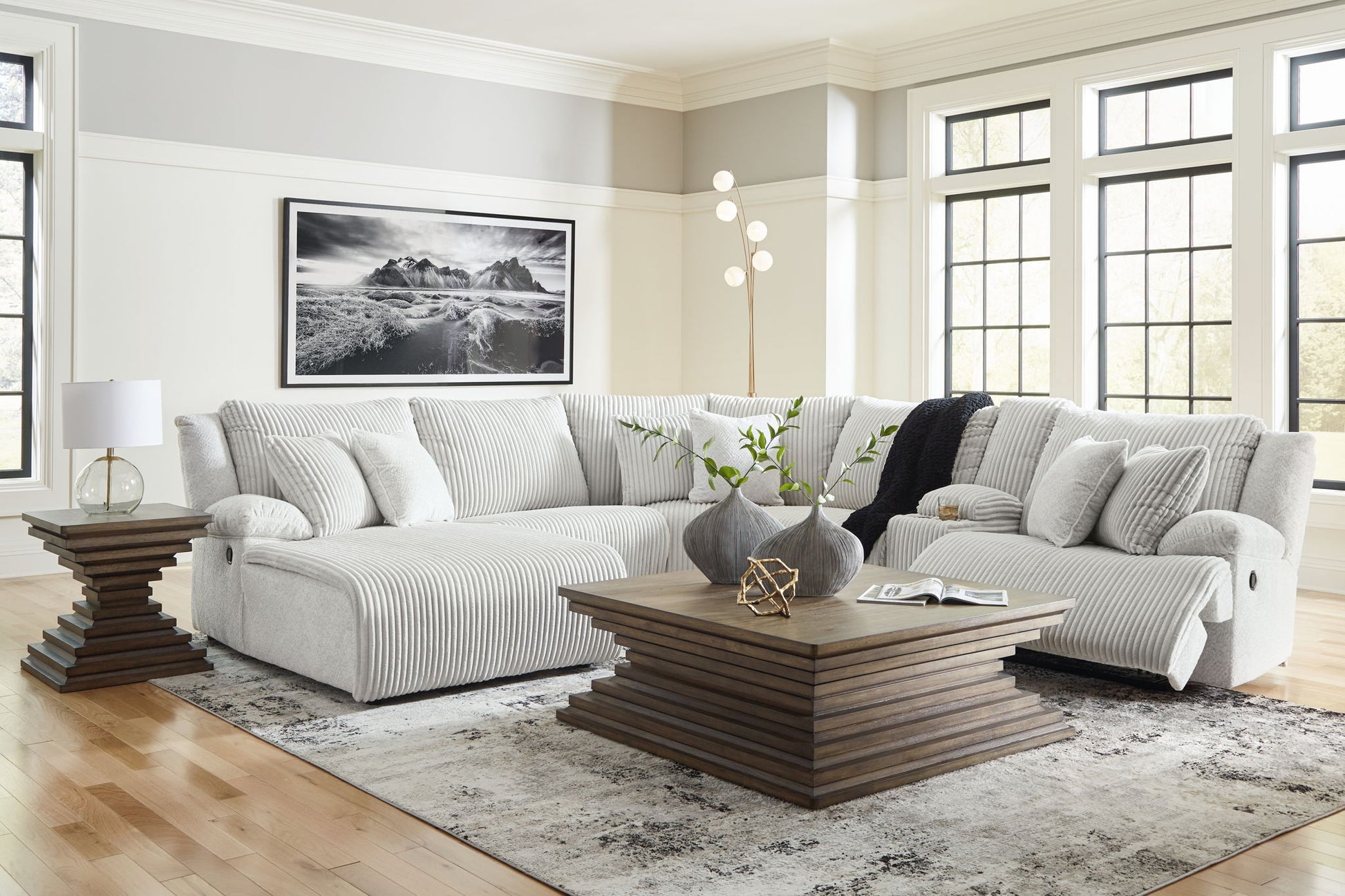 Top Tier - Reclining Sectional - Hornell Furniture Outlet
