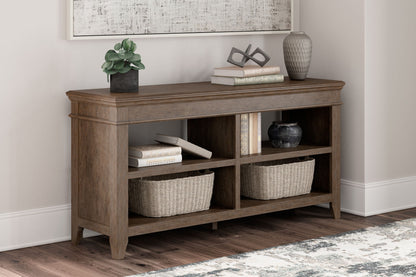 Janismore - Weathered Gray - Credenza - Hornell Furniture Outlet
