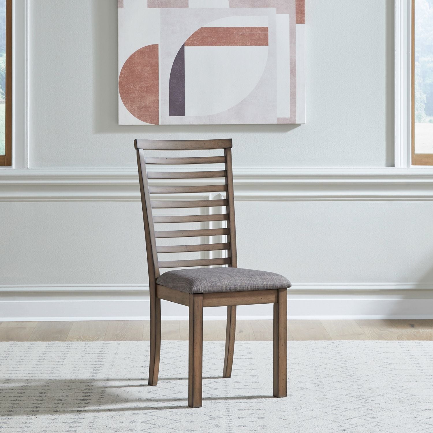 Brook Bay - Upholstered Ladder Back Side Chair - Hornell Furniture Outlet