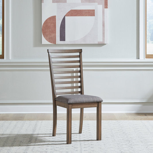 Brook Bay - Upholstered Ladder Back Side Chair - Hornell Furniture Outlet