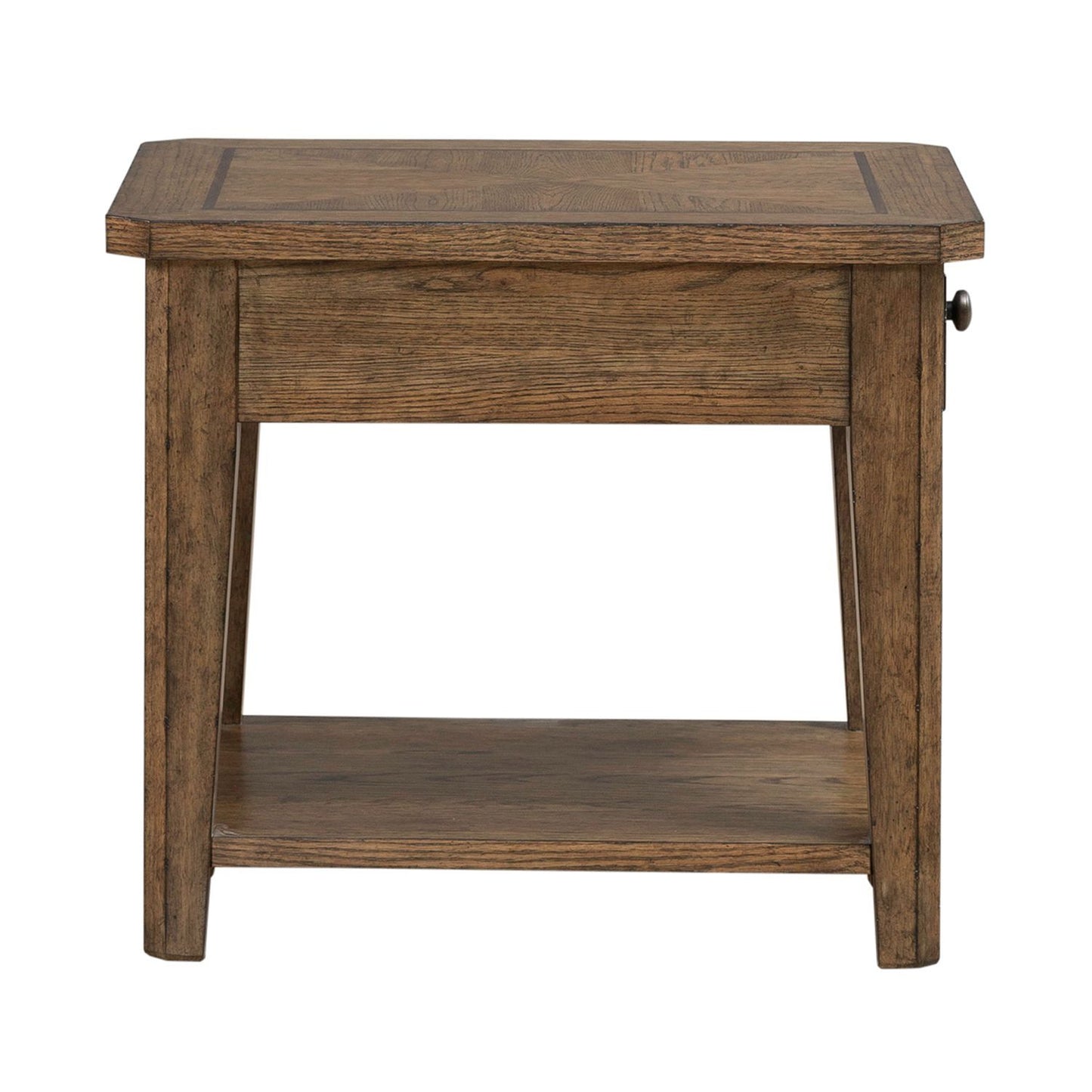 Carolina Park - End Table - Brown - Hornell Furniture Outlet
