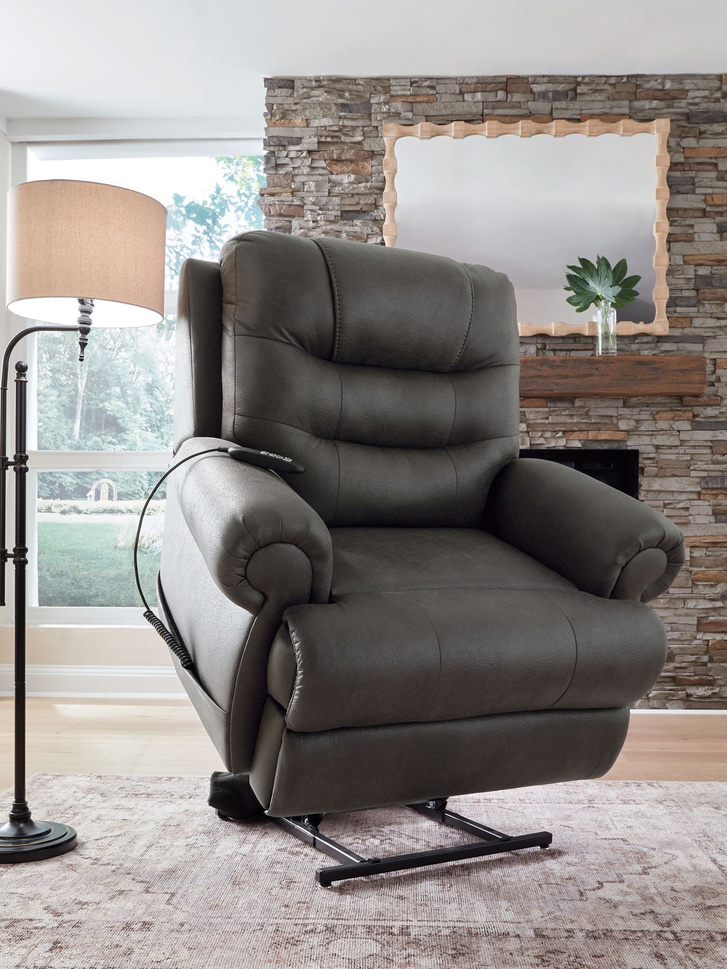 Revived and Restored - Power Lift Recliner - Hornell Furniture Outlet