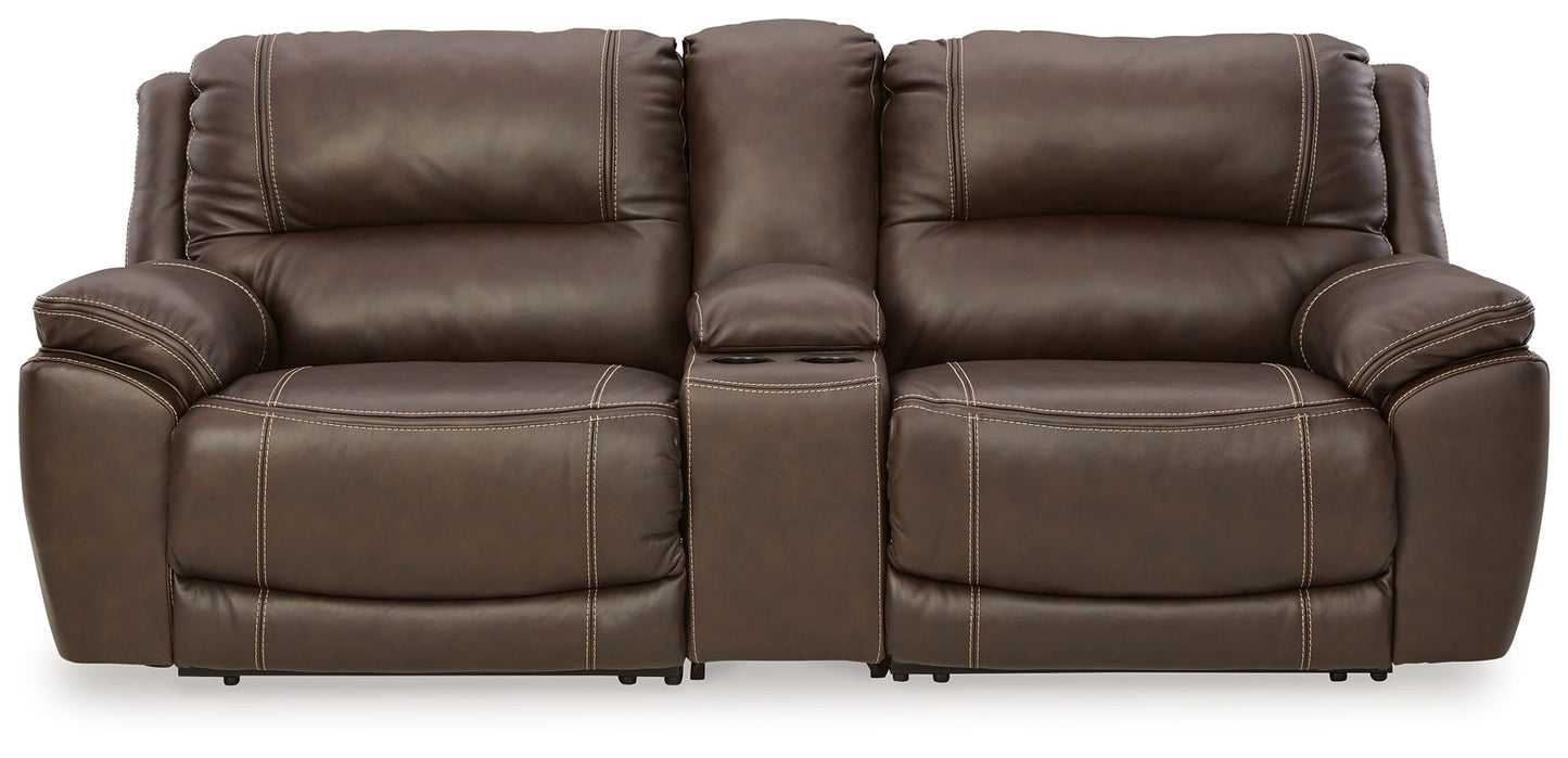 Dunleith - Power Reclining Sectional - Hornell Furniture Outlet