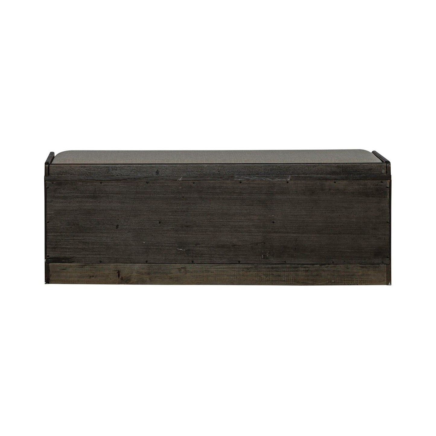 Mill Creek - Wall Bench - Dark Brown - Hornell Furniture Outlet