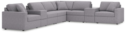 Modmax - Granite - Sectional - Hornell Furniture Outlet