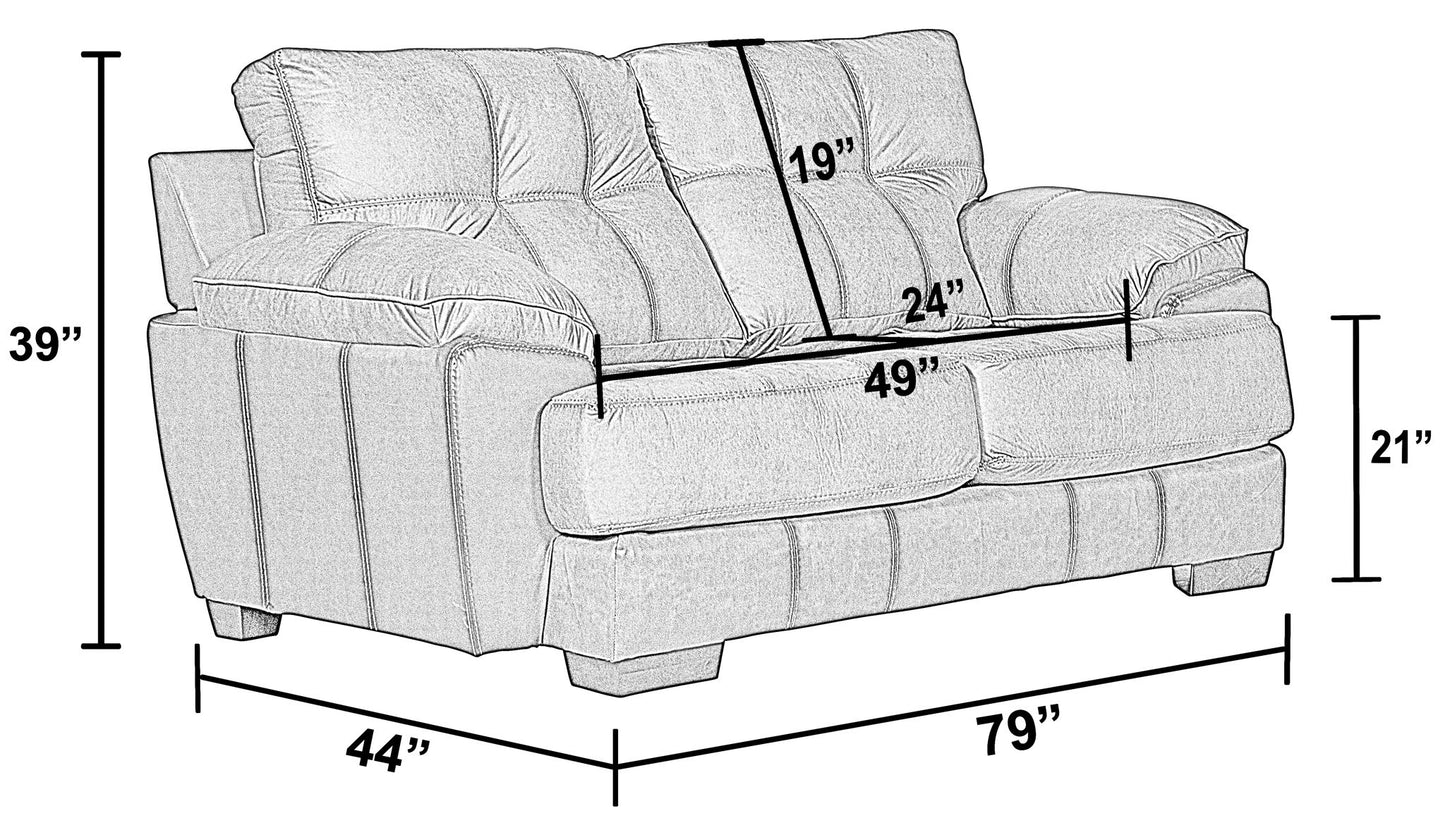 Drummond - Loveseat - Hornell Furniture Outlet