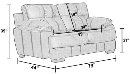 Drummond - Loveseat - Hornell Furniture Outlet