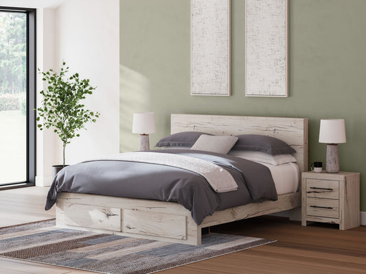 Lawroy - Panel Bed With Storage - Hornell Furniture Outlet