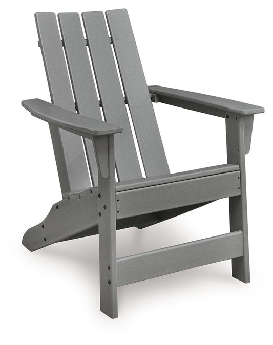 Cove Beach - Adirondack Chair - Gray - Hornell Furniture Outlet
