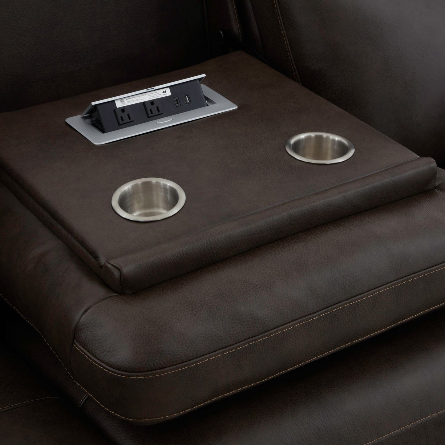 Crawford - Sofa P3 & ZG - Finch Cacao - Hornell Furniture Outlet