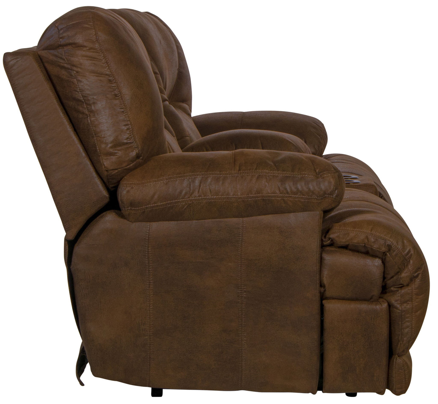 Voyager - Lay Flat Console Reclining Loveseat - Hornell Furniture Outlet